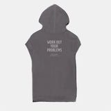 Athletic Club No-Sleeve Hooded // Hand-Dyed Exclusive
