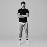 The Bundle // Combed T-Shirt & Sock // Black