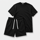 The Bundle // Combed T-shirt & Slim Short // Black