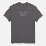 California Sober T-shirt // Hand-Dyed Exclusive // Combed