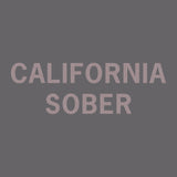 California Sober T-shirt // Hand-Dyed Exclusive // Combed