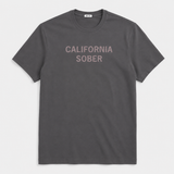 California Sober T-shirt // Hand-Dyed Exclusive // Combed