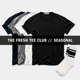 3 FRESH TEES EVERY SEASON // JERSEY + SOCKS