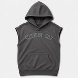 LA28 NO-SLEEVE HOODED // HAND-DYED EXCLUSIVE