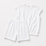 The Bundle // No-Sleeve & Short // White