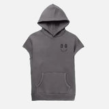 Nudist Club No-Sleeve Hooded // Hand-Dyed Exclusive