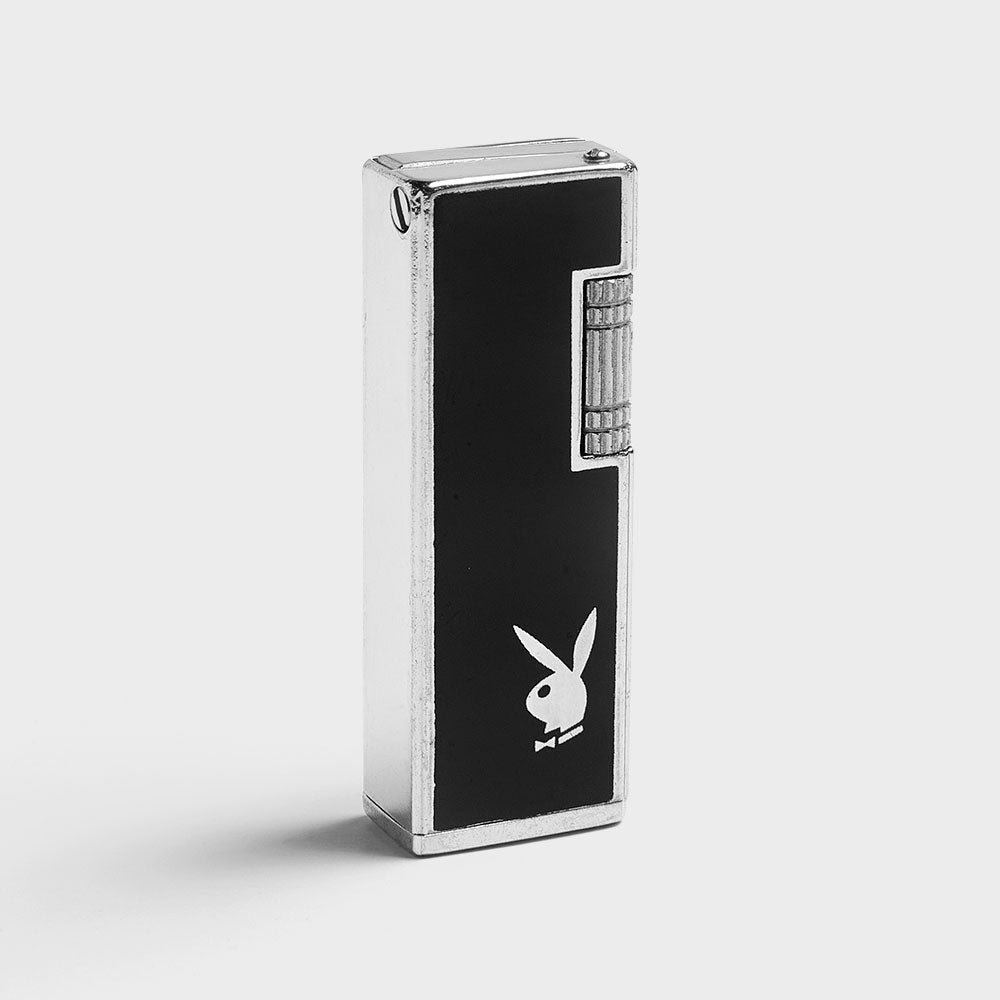 playboy cigarette lighter Vintage 1960s Play Boy Bunny Logo from Play Boy Club BIC Maxi Pocket Lighters, Special