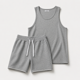 The Bundle // Tank & Slim Short // Grey