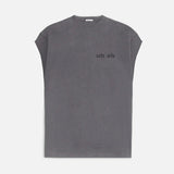 Uh Oh Sleeveless Tee // Hand-Dyed Exclusive