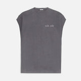 Uh Oh Sleeveless Tee // Hand-Dyed Exclusive