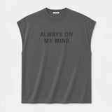 Always On My Mind Sleeveless Tee // All Of Us Strangers x Hiro Clark // Hand-Dyed Exclusive