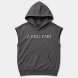 A Real Pain No-Sleeve Hooded // Searchlight Pictures x Hiro Clark // Hand-Dyed Exclusive