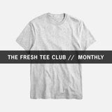 1 FRESH TEE EVERY MONTH // COMBED