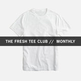 1 FRESH TEE EVERY MONTH // COMBED