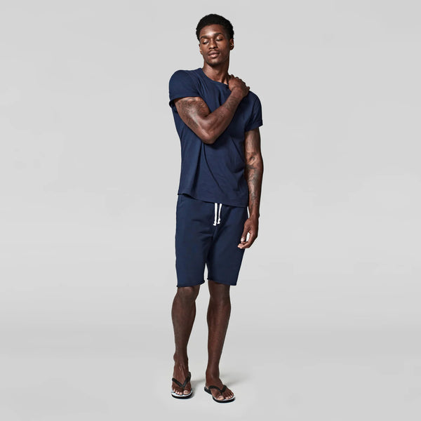 The Bundle // Combed T-shirt & Slim Short // Navy