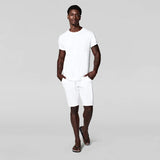 The Bundle // Combed T-shirt & Slim Short // White