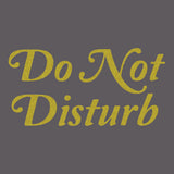 Do Not Disturb T-shirt // Hand-Dyed Exclusive