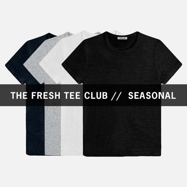 3 FRESH TEES EVERY SEASON // HER TEE // JERSEY