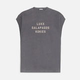 No Sleep  Sleeveless Tee // Hand-Dyed Exclusive