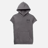 Nudist Club No-Sleeve Hooded // Hand-Dyed Exclusive