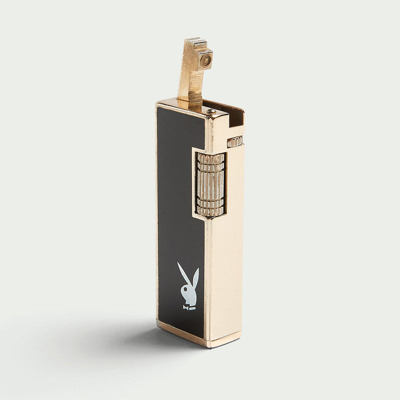 playboy cigarette lighter HIRO CLARK Playboy Sketch Design White Matte