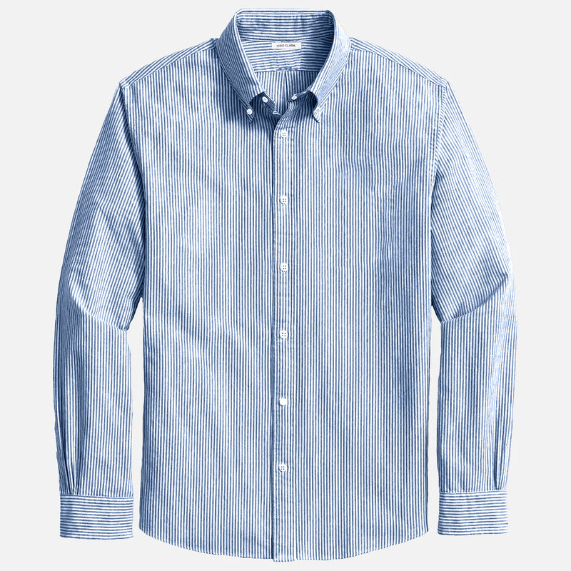 pantone dress shirt Pantone Printed Linen Shirt - Blanc