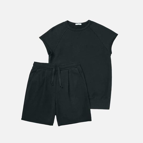The Bundle // No-Sleeve & Slim Short // Reefer Green