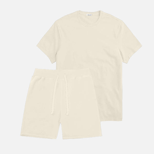 The Bundle // Combed T-shirt & Slim Short // Salton Sand