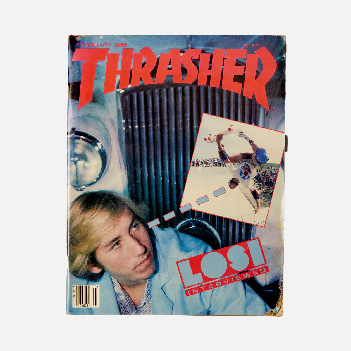 Thrasher Magazine // February 1986 – Hiro Clark
