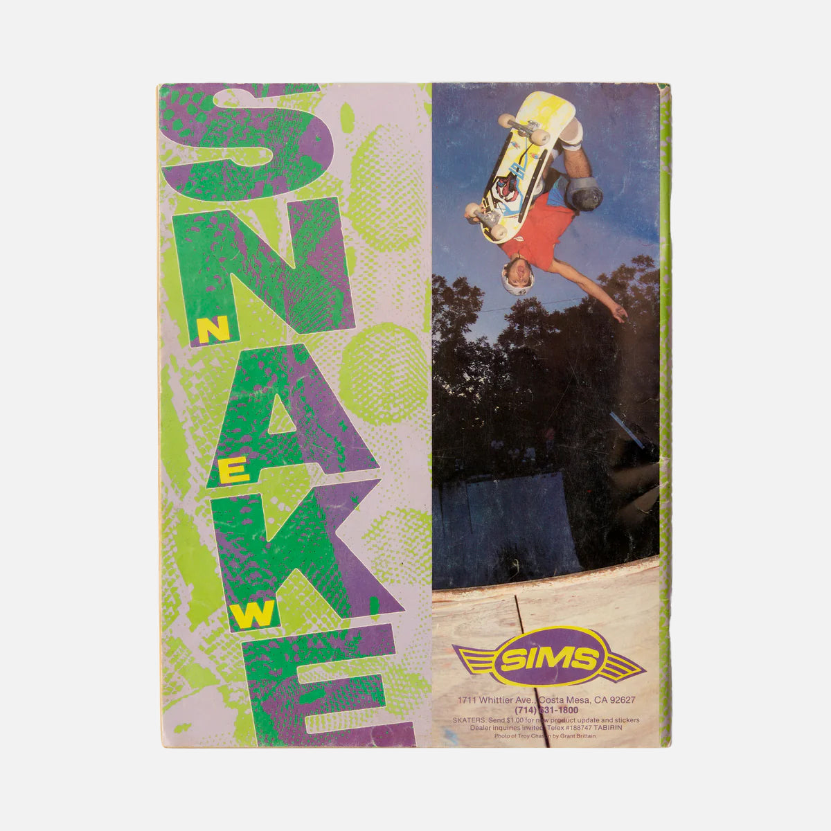 Thrasher Magazine // February 1986 – Hiro Clark