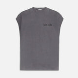 Uh Oh Sleeveless Tee // Hand-Dyed Exclusive