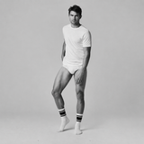 The Bundle // Combed T-Shirt & Sock // White