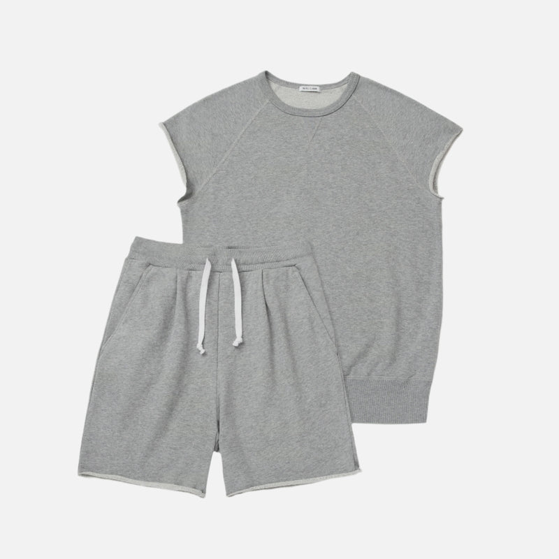 The Bundle // No-Sleeve & Short // Grey